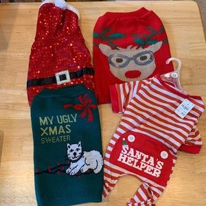 Bundle of Medium Size Dog Clothes